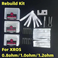 5/3/1 Sets Option DIY Tool Rebuild Kit Mesh A1 Coil Resistance Wire For XROS 0.8ohm 1.0ohm 1.2ohm Hand Part