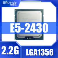 Used Original Intel Xeon CPU E5 2430 2.2GHz 6-Core 15MB Smart Cache DDR3 1333MHz E5-2430 Processor LGA1356 For X79 Motherboard
