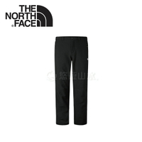 【The North Face 美國 男款 防潑保暖長褲《黑》】CNK4/防風/抓絨/寬鬆褲管