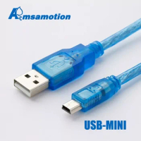 USB-MINI Cable Mini USB To USB T Port Suitable for Mitsubishi Q Series PLC Download Cable USB-Q QC30R2 V3 Charger