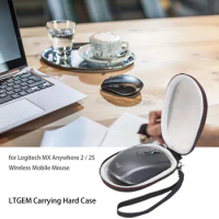 LTGEM EVA Hard Travel Carrying Case for Logitech MX Anywhere 2 / 2S Wireless Mobile Mouse Travel Bag