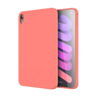 For iPad Mini 6 8.3'' Liquid Silicone Case Shockproof Full Cover Shell for Apple iPad Air 4 Air 5 10.2 9th 8th Case Pro 11 12.9
