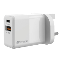 VERBATIM - - 雙接口 20W PD &amp; QC3.0 USB 充電器