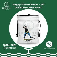 Happy Gilmore Golf Ball Bag - Tas Bola Golf Kantong Bola Golf - Golf Valuables Pouch