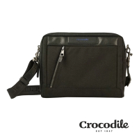【Crocodile】鱷魚皮件 橫式 斜背包 側背包 肩背包 0104-09001-01(Snapper 2.0系列)