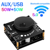 YS-AP50L CS8673E Power Amplifier Board Dual Channel Bluetooth-compatible 5.1 Stereo AMP Amplificador DIY Home Audio Modification