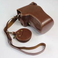 PU Leather Case Camera Bag For Canon EOS RP R-P DSLR cover With Bottom Battery Opening