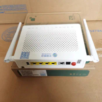 F673AV9/F673AV9A Dual Band Used Optical ONU ONT GPON 4GE 1TEL 2USB 5G Wifi Second Hand English Version without Power Router