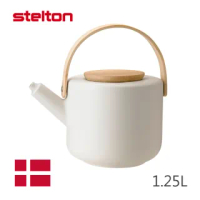 【Stelton】Theo/石陶茶壺(白)