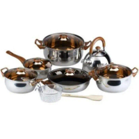 SALE OXONE OX-933 ECO COOKWARE SET PANCI - COKELAT