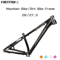 MTB DIRT JUMPING Bicycle Frame Aluminum Alloy 26inch 27.5inch Mountain XC Bike Frames Multicolor