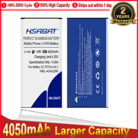 HSABAT 0 Cycle 4050mAh NBL-42A2200 Battery for neffos C5 TP701A B C E High Quality Mobile Phone Replacement Accumulator
