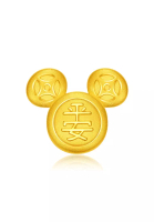 CHOW TAI FOOK Jewellery CHOW TAI FOOK Disney Classics Collection 999 Pure Gold Charm - Mickey Peace R25076