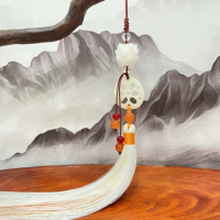Chinese Hanfu Hangings Rope Tassels Waist Chain Imitation Lotuses Pendant