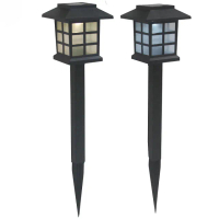 【月陽】超值2入日式太陽能自動光控LED庭園燈草坪燈插地燈(JP50252)