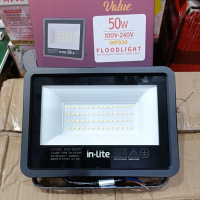 Lampu Sorot / Lampu Tembak Led Flood Light InLite 50w Putih