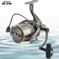 Metal Fishing Reel NGK 8000-12000 Series Metal Spool Spinning Reel Saltwater Freshwater Carp Fishing Accessories