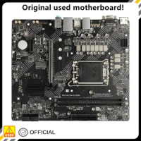 For PRO H610M-B DDR4 Motherboard LGA 1700 For Intel H610 DDR4 64GB USB3.0 Original Desktop Mainboard Used Mainboard