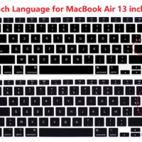 French Language for MacBook Air 13 inch US layouyt Model A2337 A2179 M1 Chip,for MacBook Air 13 inch Accessories