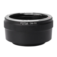 FOTGA OM-FX Lens Mount Adapter for Olympus OM Lens to for Fuji FX Mount Camera for Fuji X-A1 X-A2 X-A3 X-E1 X-E2 X-E3 X-M1