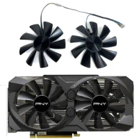 2PCS/SET NEW 100MM RTX 3070 GPU FAN，For PNY GeForce RTX 3070 8GB Graphics card cooling fan