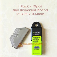 Refill Utility Knife Blade SK4 TEKIRO GT-FU1985 Isi Cutter Lipat Trapesium