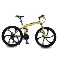 Factory Supply 27 Speed Full Suspension Cycle Cycling Bicycles For Adults Folding Mountain Bike