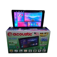 Head unit android 10 inch acoustic ac-6907 ram 6+128 support 360+android auto+carplay