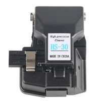 HS-30 High Precision Optical Fiber Cleaver Fiber Optics Cutter Comparable For CT-30 Fiber Cleaver