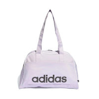 【adidas 愛迪達】W L ESS BWL Bag 側背包 保齡球包 時尚復古包 健身 旅遊 淺紫(IR9930)