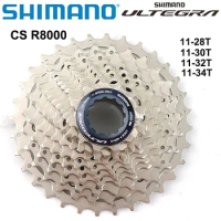 Shimano Ultegra CS R8000 Road Bike Freewheel 11speed 11-25T 11-28T 11-30T 11-32T CS-HG800 34T Cassette Sprocket K7