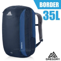 *【美國 GREGORY】新款 Border 35 專業輕量電腦後背包(15吋筆電隔層)/104090 印第哥藍