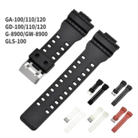 Suitable Brand for Casio G-shock Watch Strap GA100/110/120/GD100/120/GA300/G-8900 Raised 16mm Replacement Watch Straps