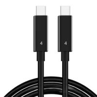 1m Thunderbolt4 Cable Type C to C PD 240W Fast Charging 40Gbps 8K@60Hz Cable