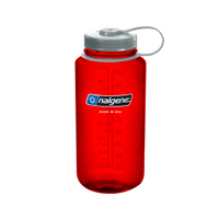 美國《Nalgene》專業水壺1000cc寬嘴水壼 2178-2023 紅色