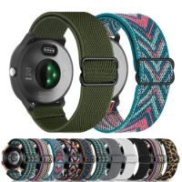 20mm 22mm Nylon Strap For Garmin Vivoactive 4 3 HR Band Watch Venu 2 SQ Forerunner 645 Elastic Wristband Bracelet Fenix 6 5 Pro