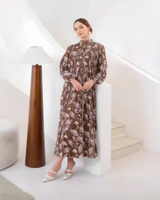 Kasa - Halwa Dress L/XL Coffee