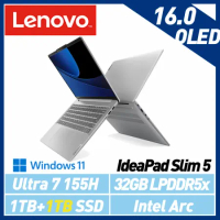 Ultra AI新機【雙碟升級】Lenovo 聯想 IdeaPad Slim 5 83DC0049TW 16吋 效能筆電