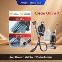 Airbot iClean Omni X, Wet Dry Vacuum Cleaner Cordless Handheld Vacuum Mop HEPA Filter Spot Cleaner