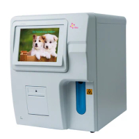 Sinothinker 3 Part Full Auto Veterinary Hematology Analyzer Vet Blood CBC Machine Instrument
