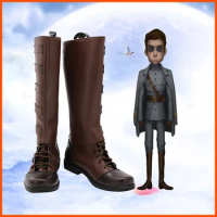 Identity V Solider Cosplay Boots PU Shoes Halloween Cosplay Prop Custom Made