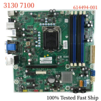 614494-001 For HP Pro 3130 7100 Motherboard MS-7613 VER:1.1 612500-001 LGA 1156 DDR3 Mainboard 100% Tested Fast Ship