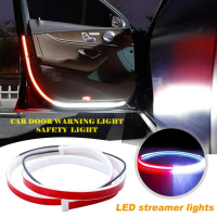 Car Led Strip Light Door Step Opening Light Warning Light Led Bulb Light Flash Light Anti Collision