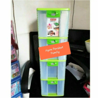 Laci Plastik CD Susun 4 Lion Star Pressa PR 24 XL-24 Box DVD Container