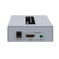 HDMI Extender 120 M Switch PoE Power Supply HDMI Network Cable Extender IR
