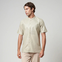 Preview Baju Koko Itang Yunasz Aatazaz Kantong Pendek