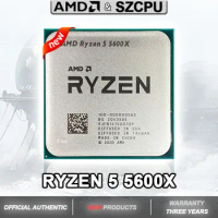 AMD R5 5600X Ryzen 5 5600X New 3.7 GHz 6-Core 12-Thread CPU 7NM 65W L3=32M 100-000000065 Socket AM4