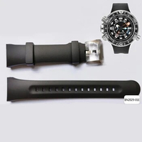 Rubber Watchband For Citizen Diving Water Ghost Men's Watch Belt BN2029-01E BN2021-03E BN2024-05E Big/Huge Monster Watch Strap