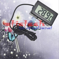 by DHL or EMS 100 pieces Digital Thermometer LCD display for Refrigerator Freezer H155 LCD Fridge Freezer waterproof