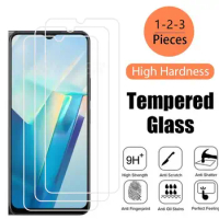 For Vivo T2x Y33 Y21e Y 33s Y 21 s HD Tempered Glass Protective On For Vivo Y33e V2166A Phone Screen Protector Film Cover
